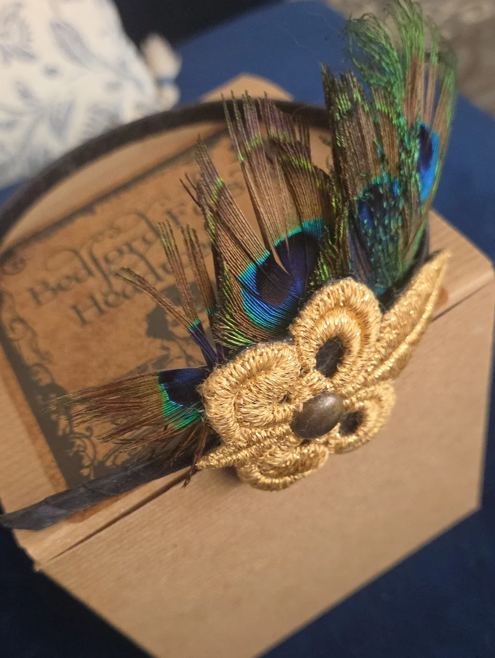 Bedford Falls Headware elegant gold